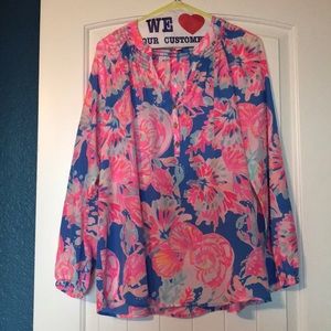 Lilly Pulitzer Elsa Silk Top